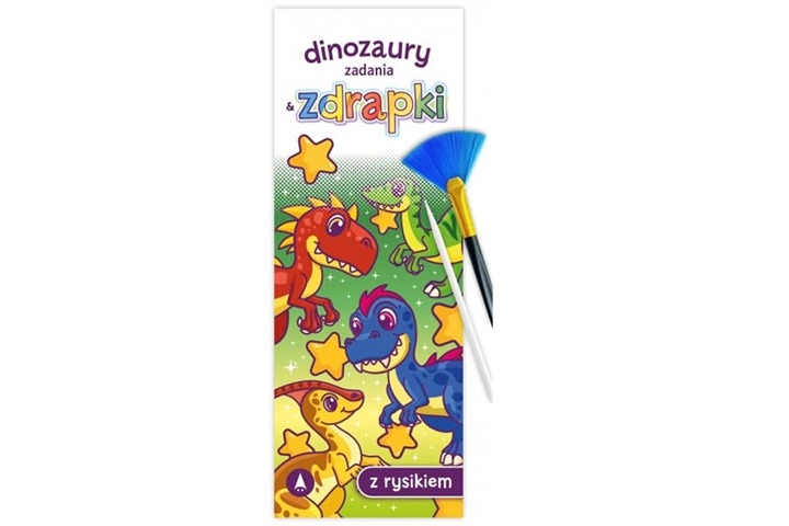 Dinozaury – úkoly se škrabacími kartami