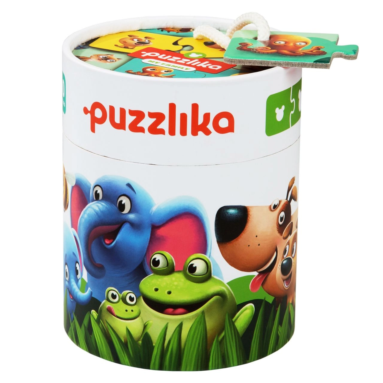 Levně Puzzlika 13531 Moje rodina naučné 20 dílků