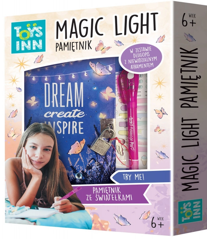 Památník Magic Light Dreams se zámkem a LED světýlky