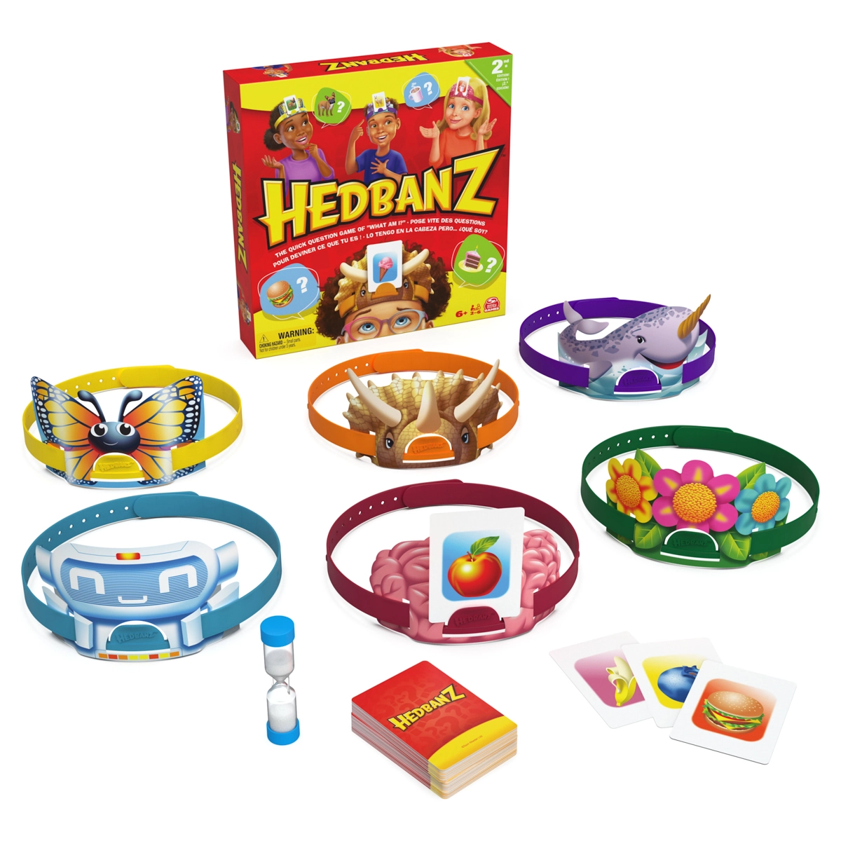 Levně Spin Master Hedbanz společenská hra hádanky