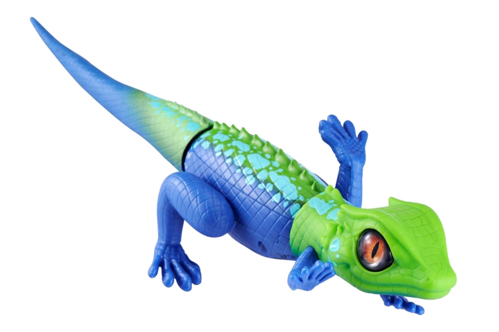 EP Line Zuru Robo Alive ještěrka zvířátko na baterie reaguje na dotek realistický vzhled