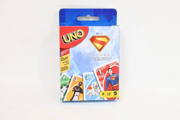 Karetní hra UNO Superman movie