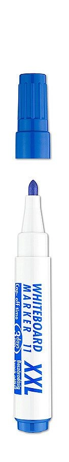 Popisovač ICO 11 XXL na bílé tabule, modrý ICO