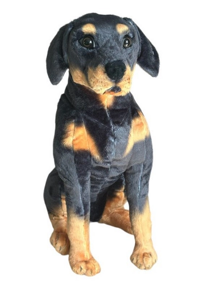 Dubi plyšový rottweiler Pier 65 cm