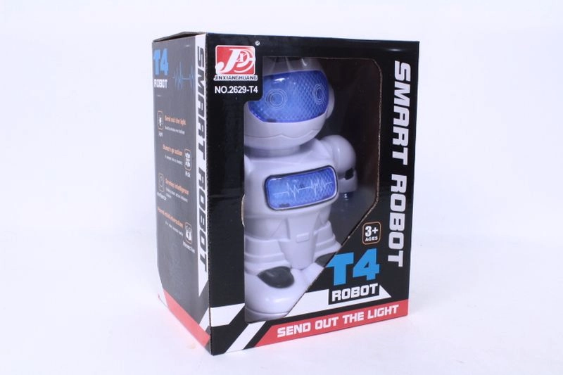 Robot jezdící se světlem a zvukem