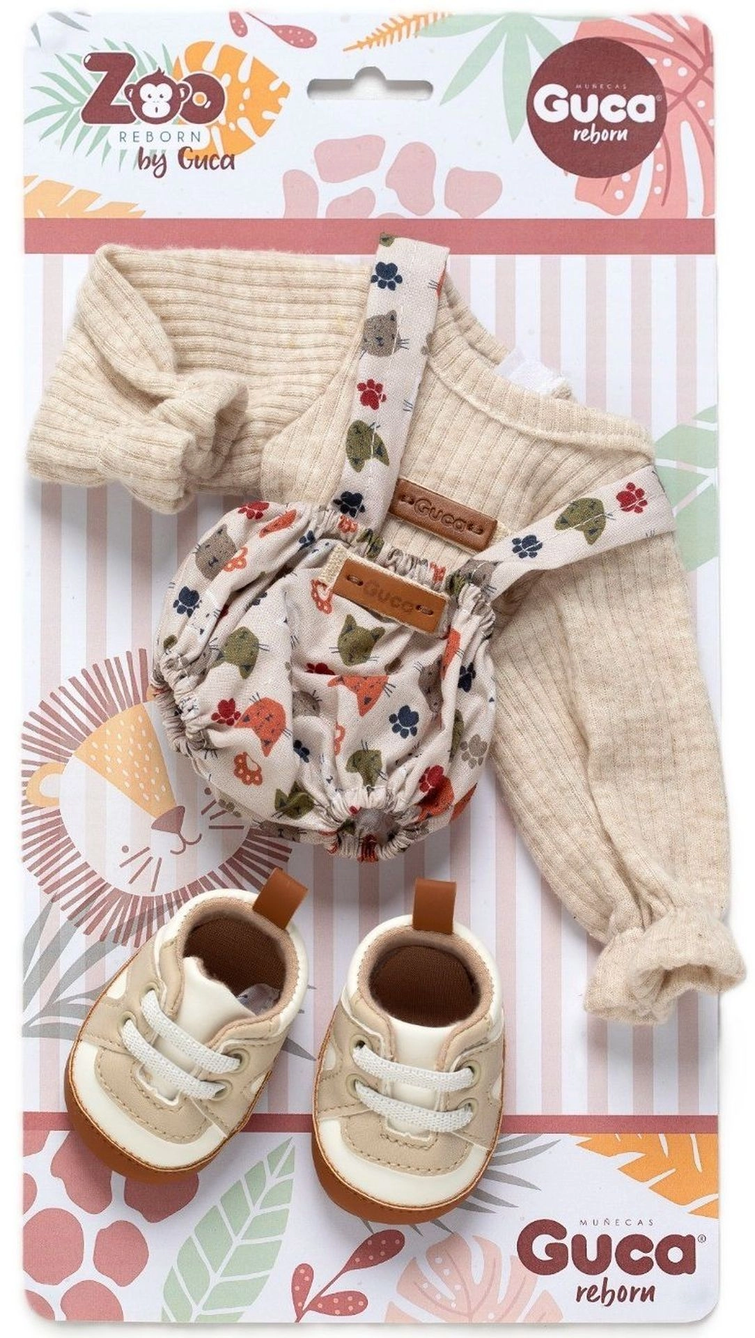 obleček pro opičku miminko reborn 32 cm s botičkami