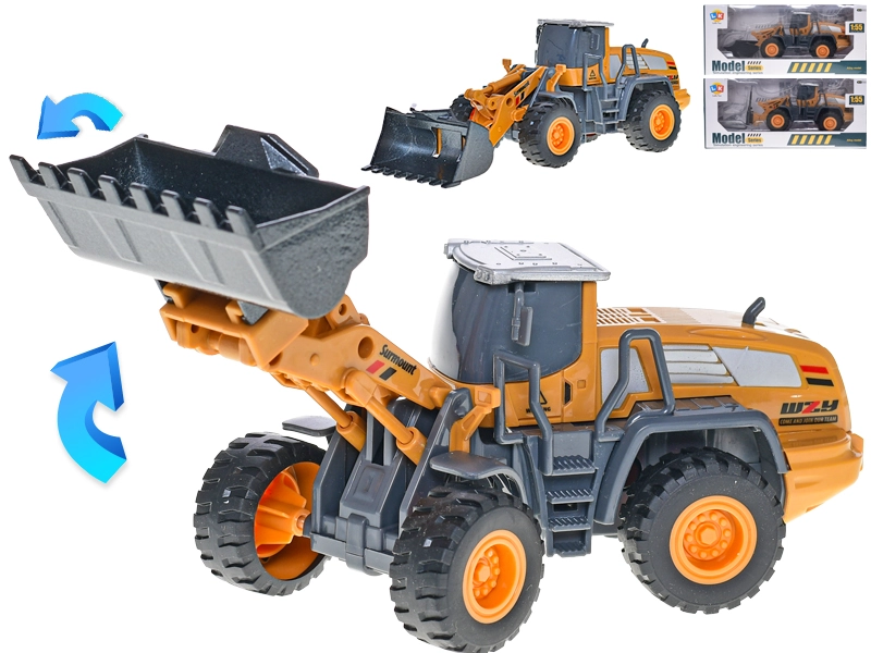 Stavební vozidlo na setrvačník 20 cm