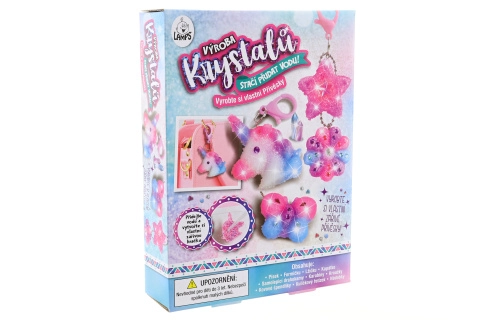 Výroba krystalových přívěsků – kreativní sada pro děti