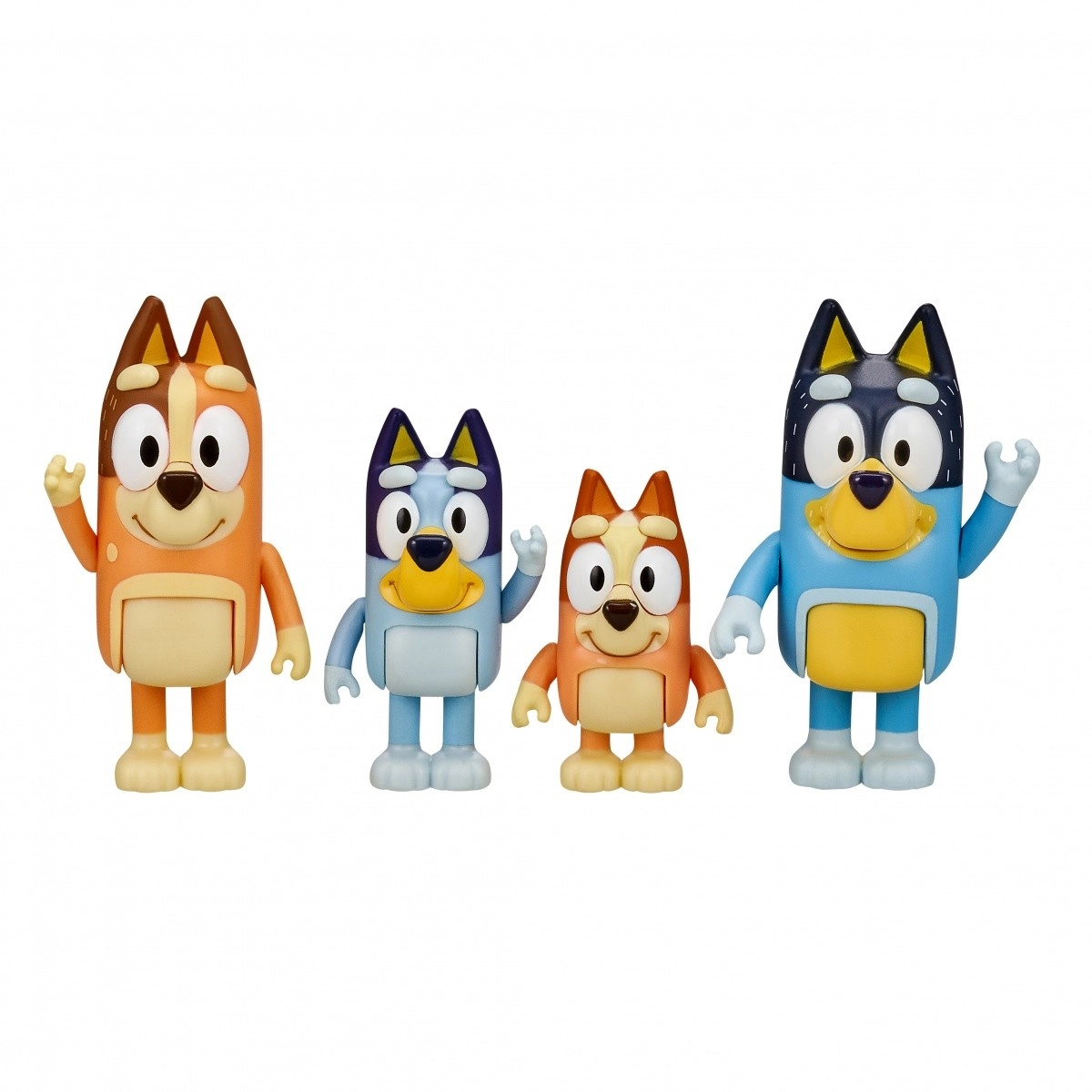 Bluey figurky – rodinný 4‑pack