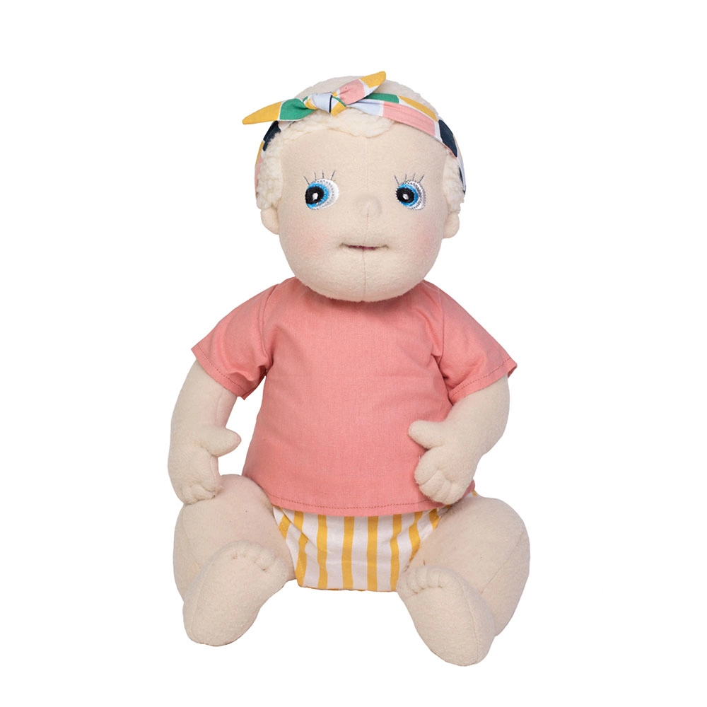 Levně Rubens Barn Baby Esme – anatomická senzorická edukativní panenka
