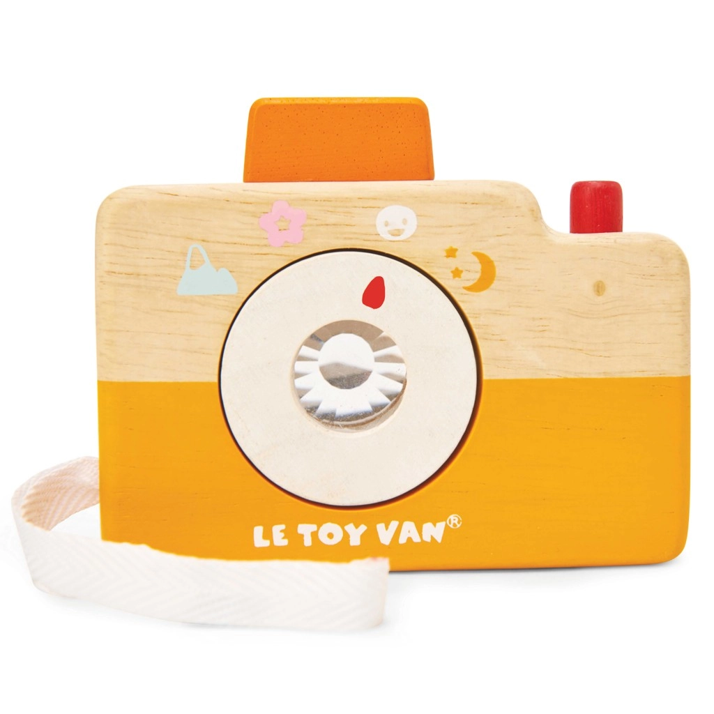 Levně Dřevěný fotoaparát LE TOY VAN Petilou