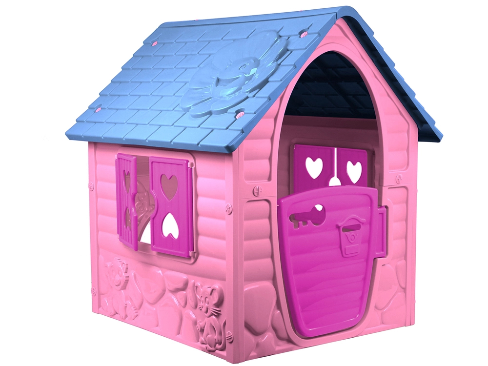 RKToys zahradní domeček Heart růžový