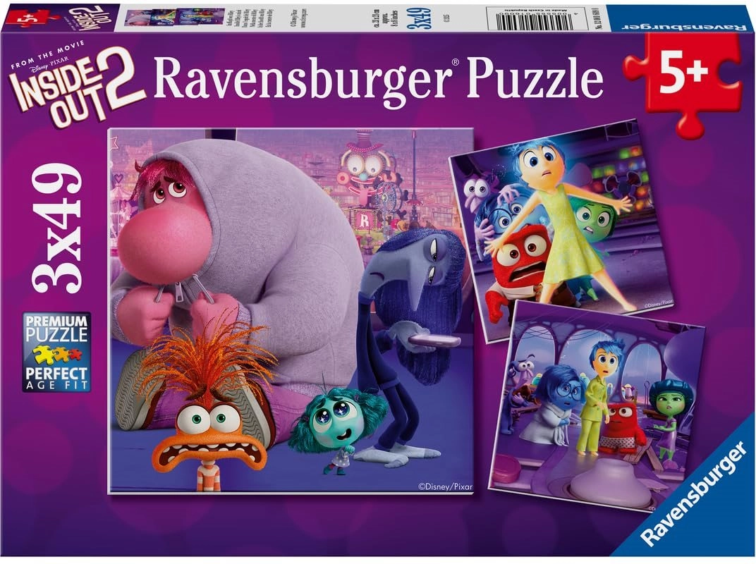 Ravensburger V hlavě 2, 3x49 dílků