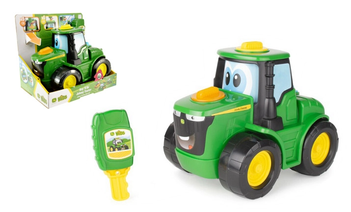 Tomy John Deere traktor Johnny na klíček