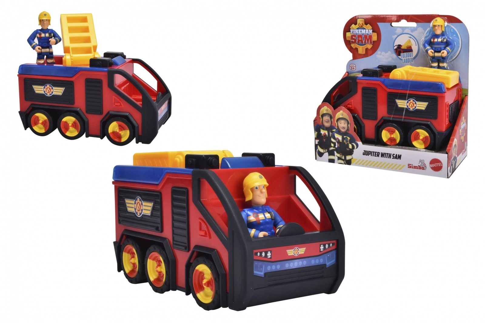Hasič Sam Junior Jupiter mini – nová verze