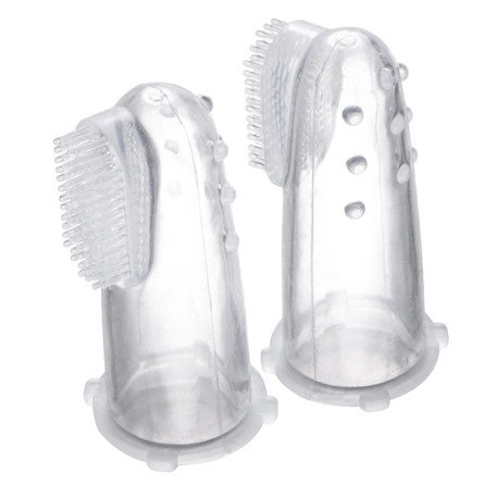 Canpol babies Hygiene dětský zubní kartáček na prst 0m+ 1 ks