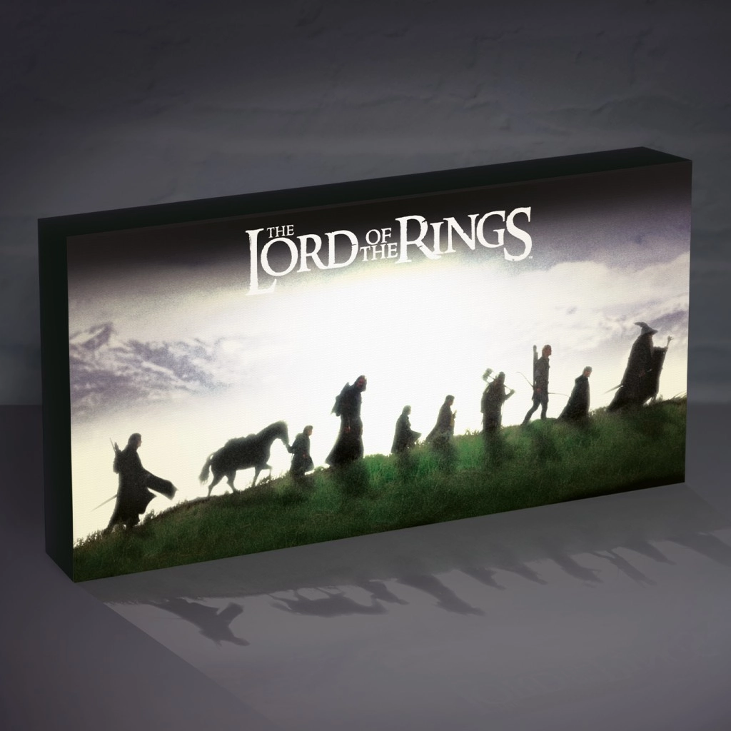 Pán prstenů svítící obraz The Oathbreakers