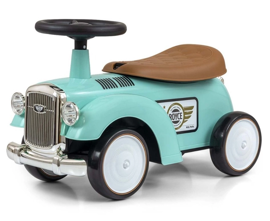 Milly Mally Jezdítko, odrážedlo retro Royce Milly Mally, mátové