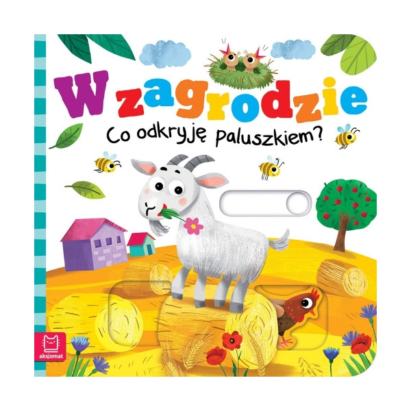 V ohradě Co objevím prstíkem? interaktivní kniha pro nejmenší