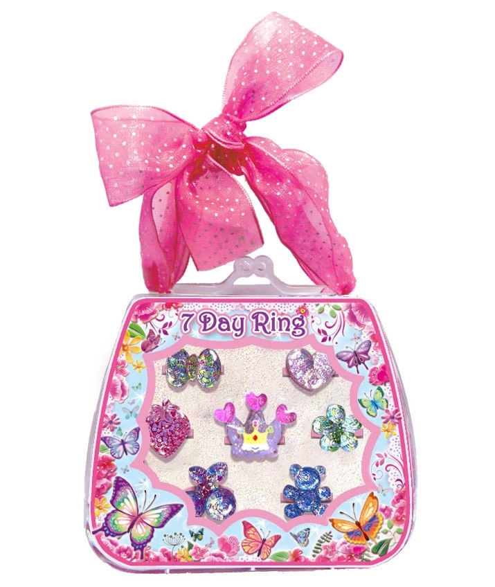 Alltoys Sada prstýnků na každý den 7 ks