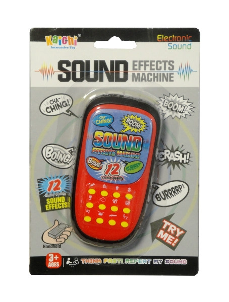 Telefon na baterie se zvukovými efekty