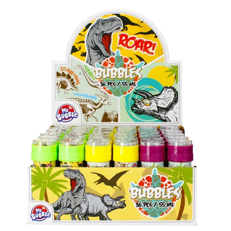 Dinosauří bublifuk 55 ml - 1 kus