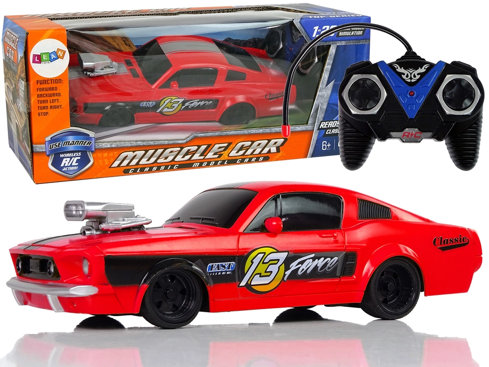 Levně rc sportovní auto 1:20 červené s dálkovým ovládáním