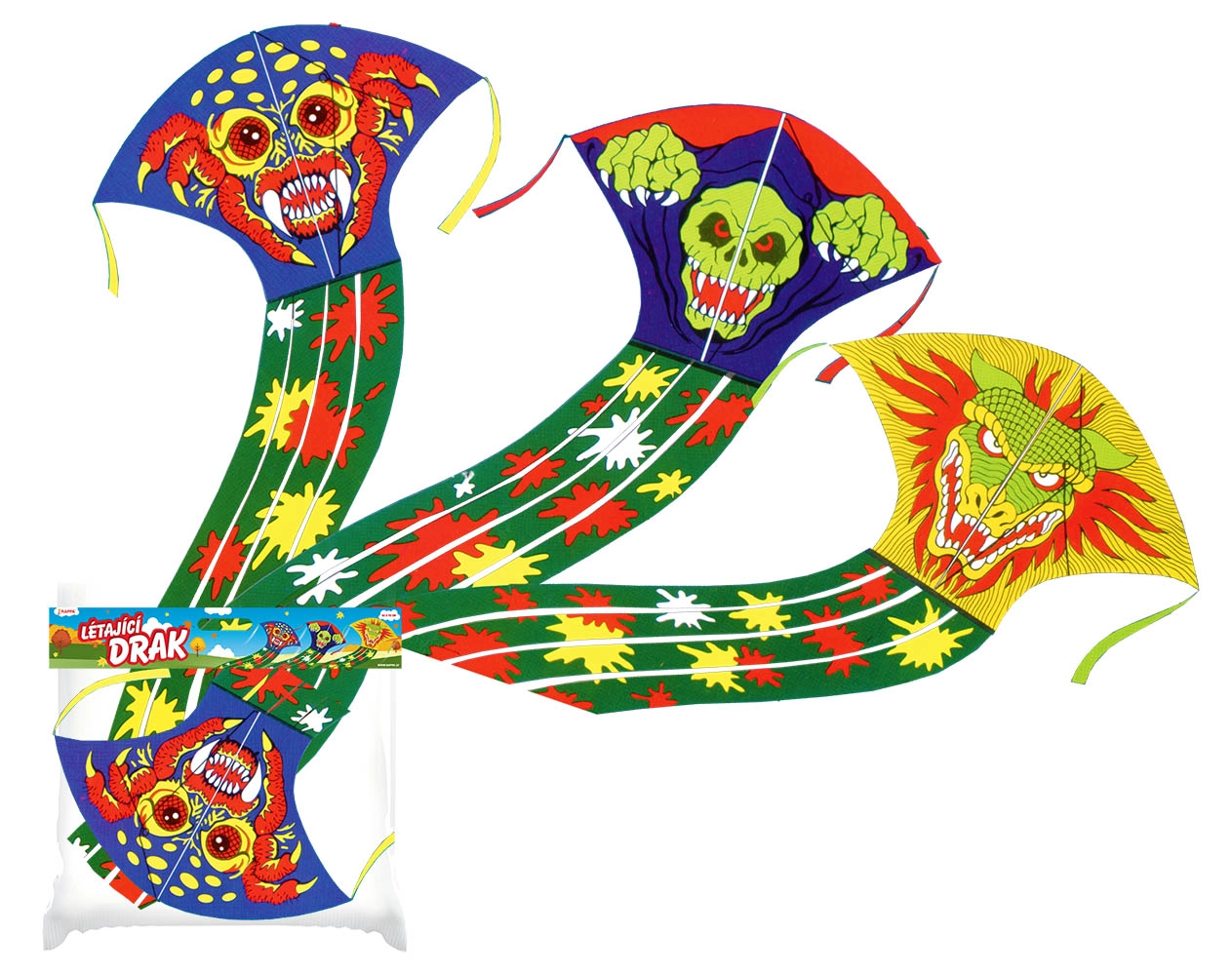 Rappa drak létající monster, 43 x 70 cm, 3 druhy