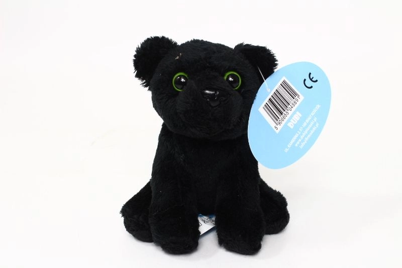 Ziki černý panter plyšový sedící 14 cm