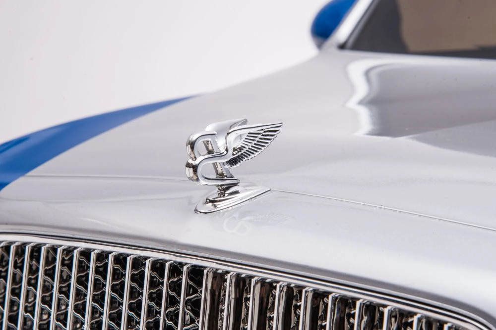 Lean Cars Bateriové auto Bentley Mulsanne modrá