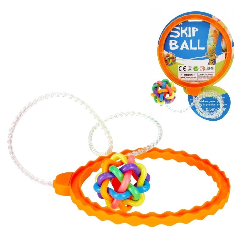 Skákací míček na nohu s obručí