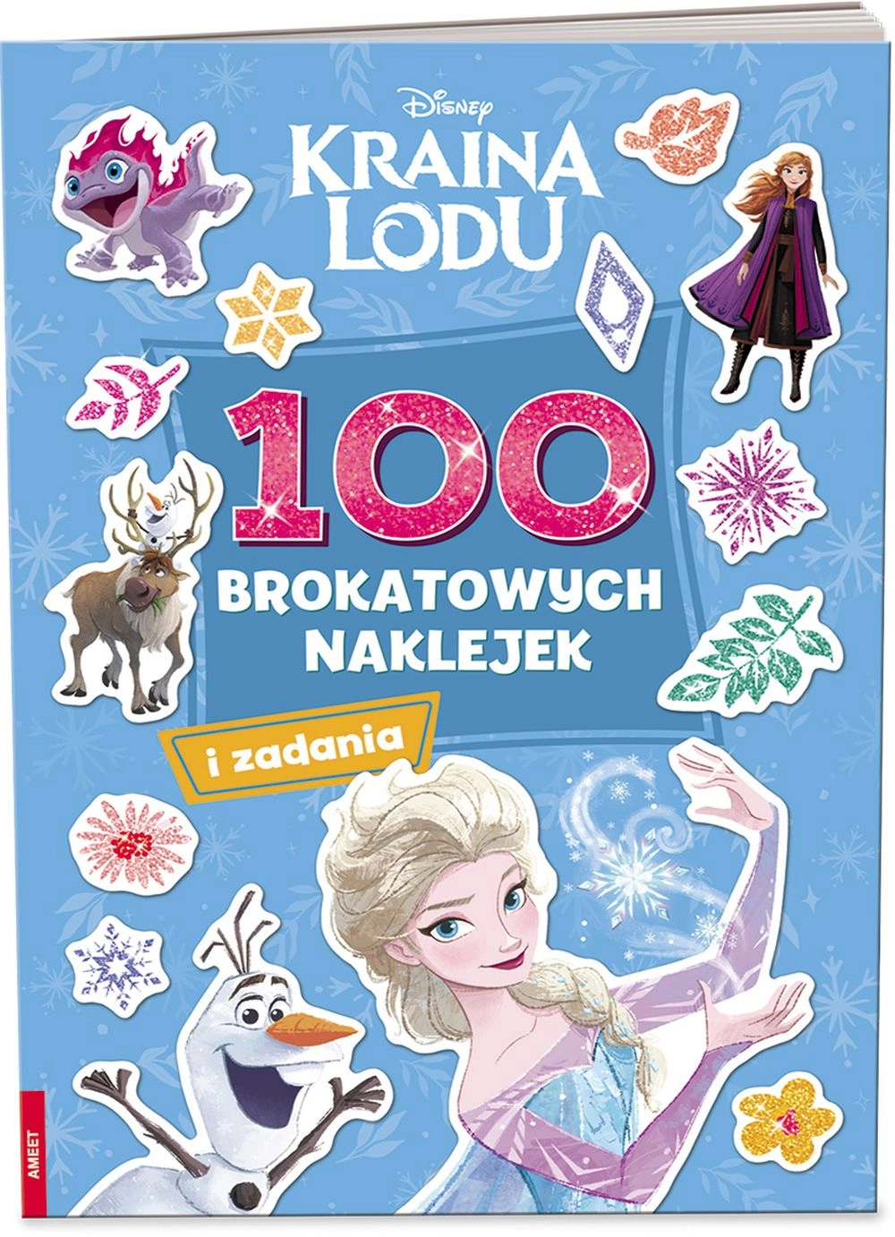 Ledové království: 100 třpytivých samolepek – kreativní kniha aktivit