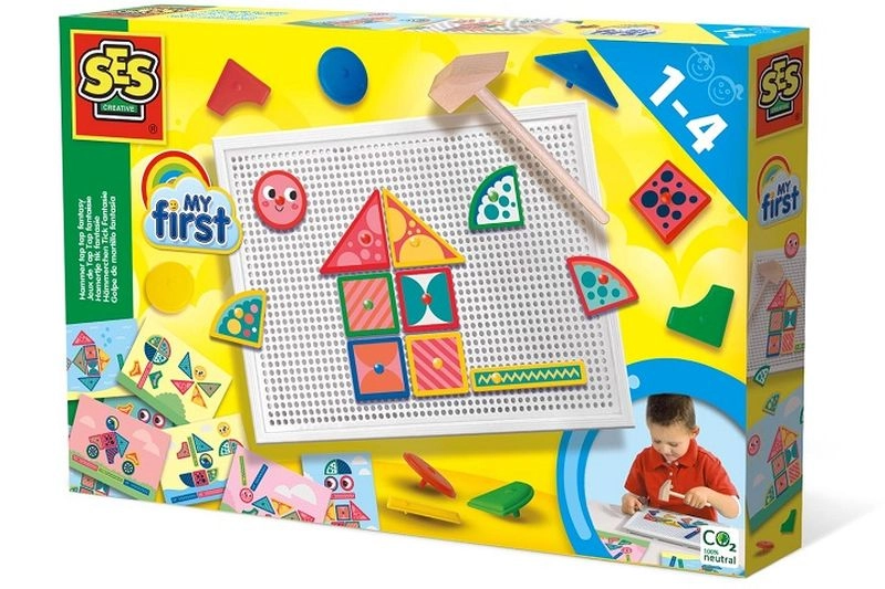 SES Creative My First stuku puku – přibíjecí mozaika