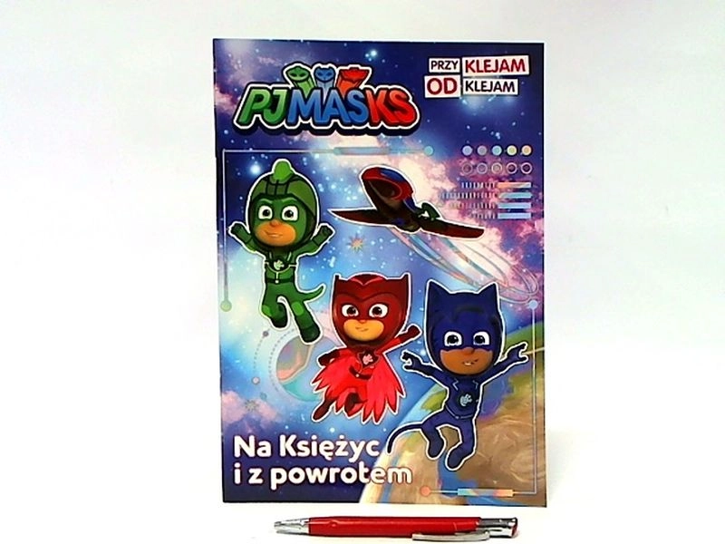 Kniha aktivit Přilep a odlep – PJ Masks (Pidžamersi)
