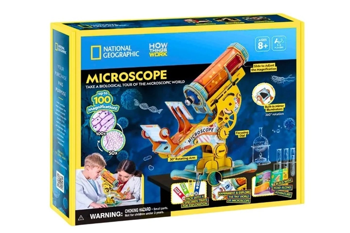CubicFun National Geographic 3D puzzle mikroskop