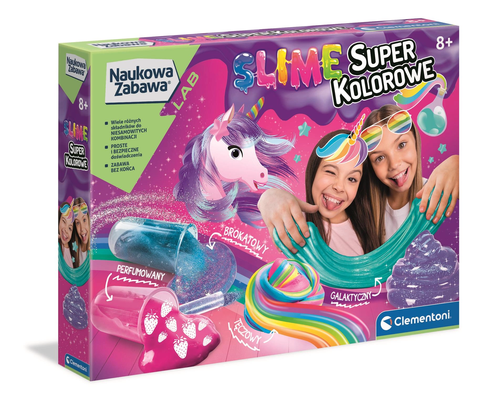 Naukowa Zabawa Super barevné slizy
