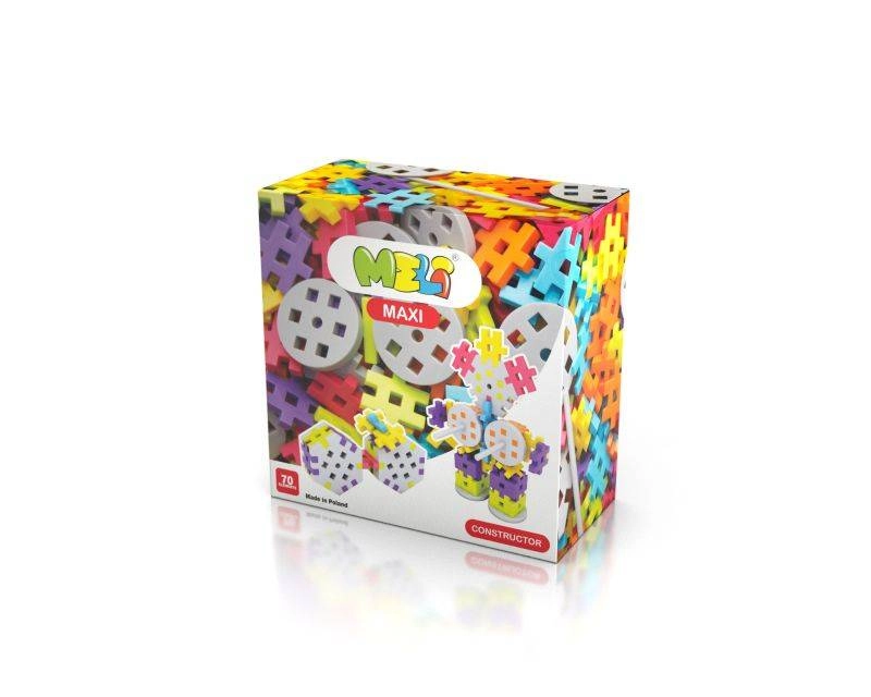 Stavebnice Meli Maxi Constructor 70 dílů