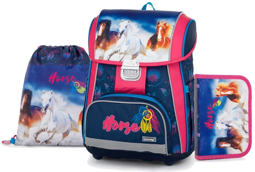 Levně Oxybag Premium Kůň 3-dílný
