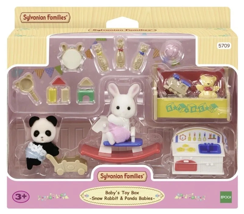 Dětský herní pokoj SYLVANIAN FAMILIES – sada s figurkami a doplňky