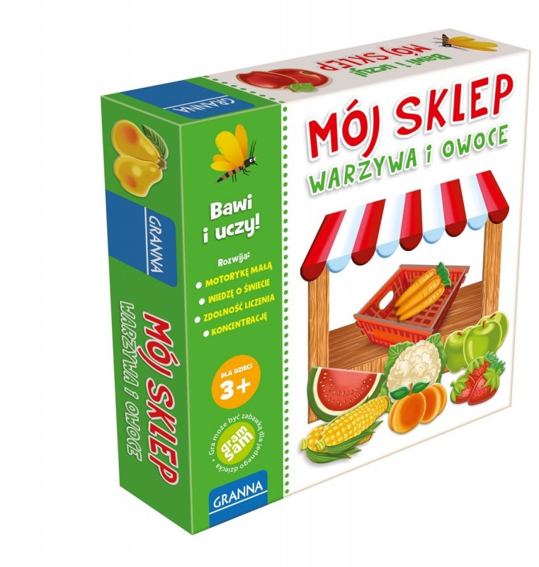 Hra My shop. Zelenina a ovoce