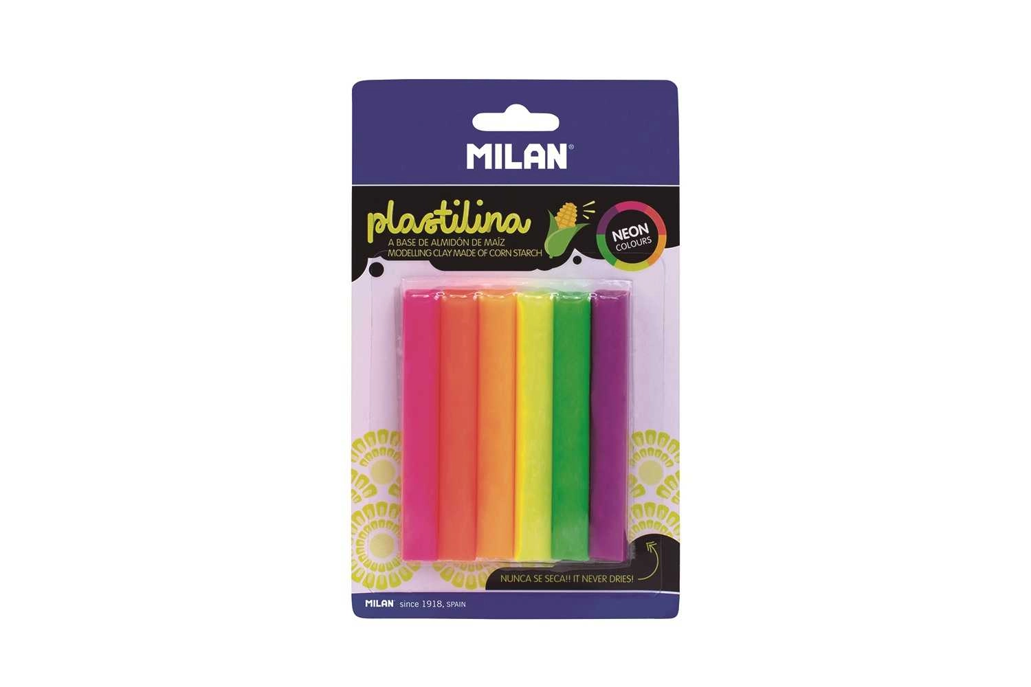 Plastelína 6 ks NEON KARTONPP