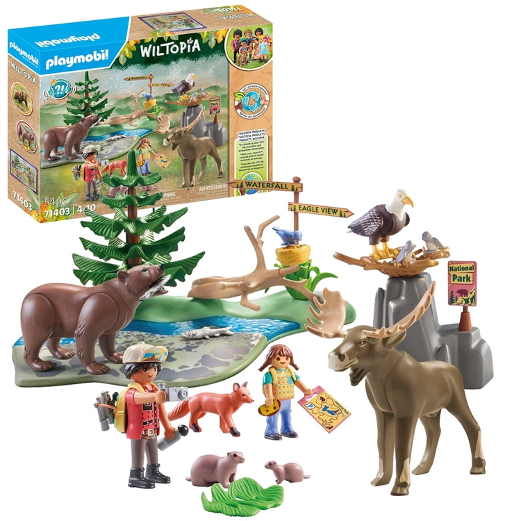 Playmobil 71403 Za zvířaty v Severní americe
