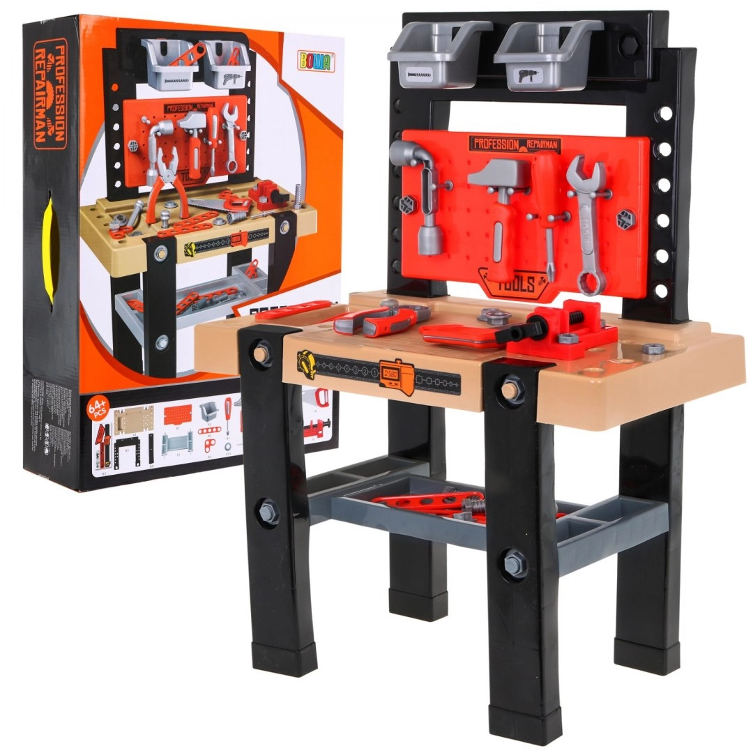 Dětský pracovní stůl Little DIY - 64 dílů