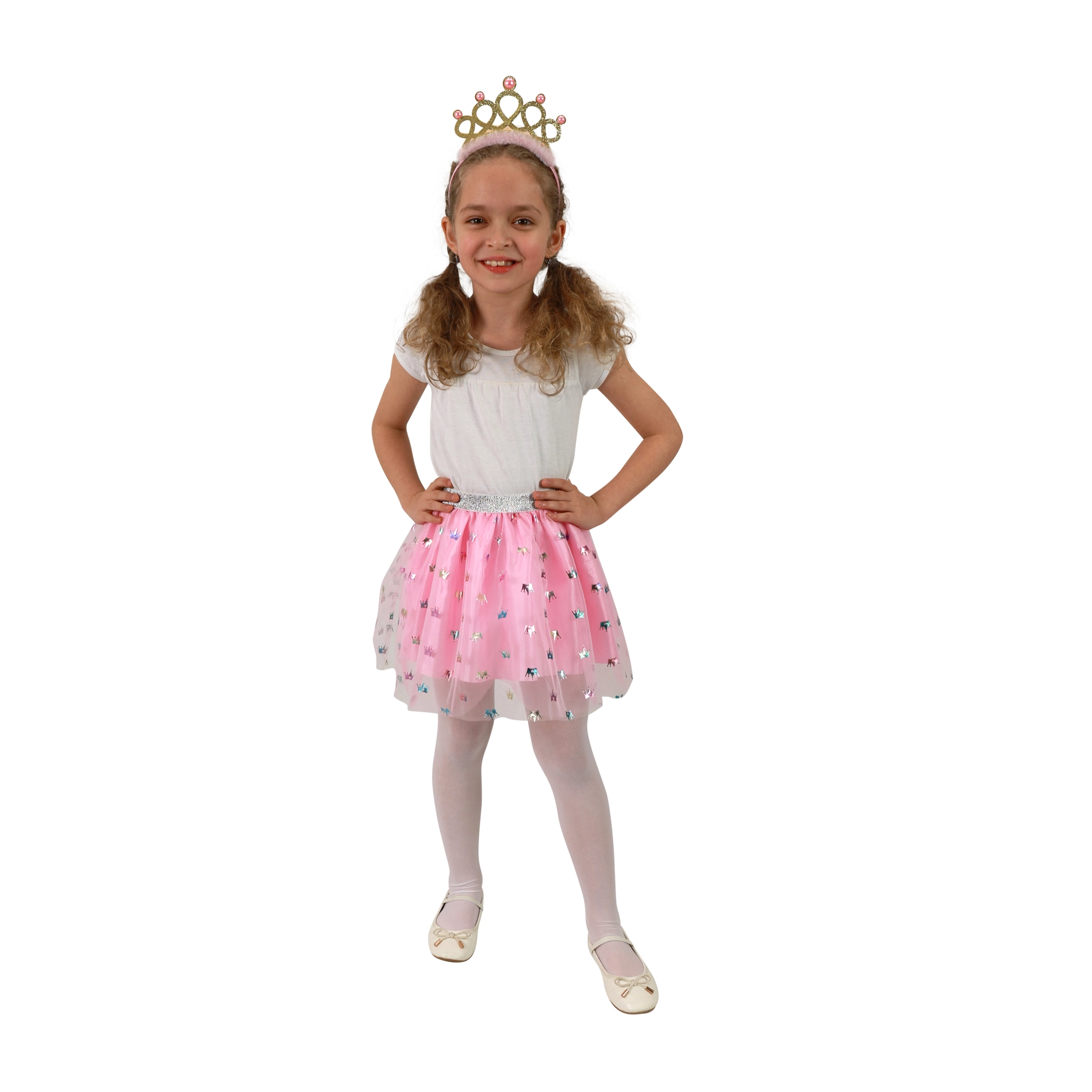 Levně Dětská tutu sukně princezna s čelenkou