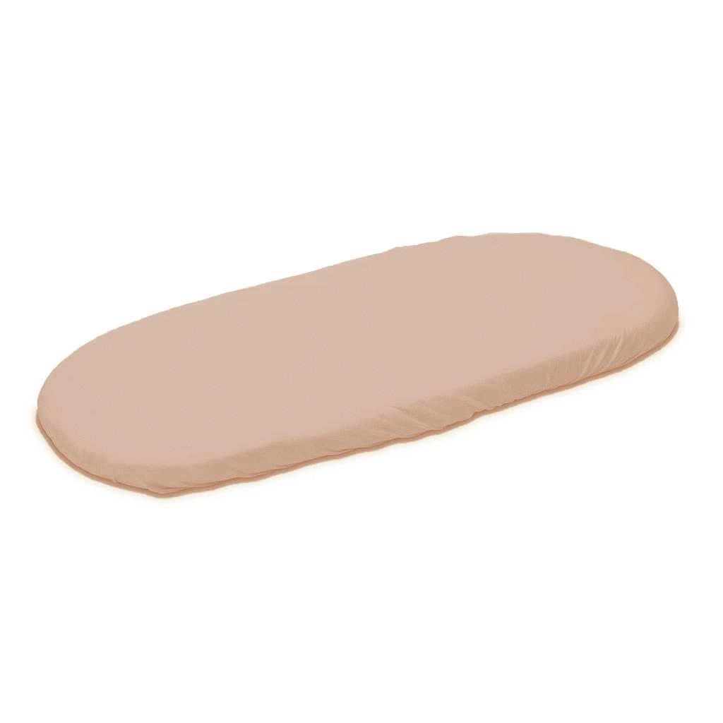 Levně Béžové jersey prostěradlo do kočárku New Baby 35 × 75 cm