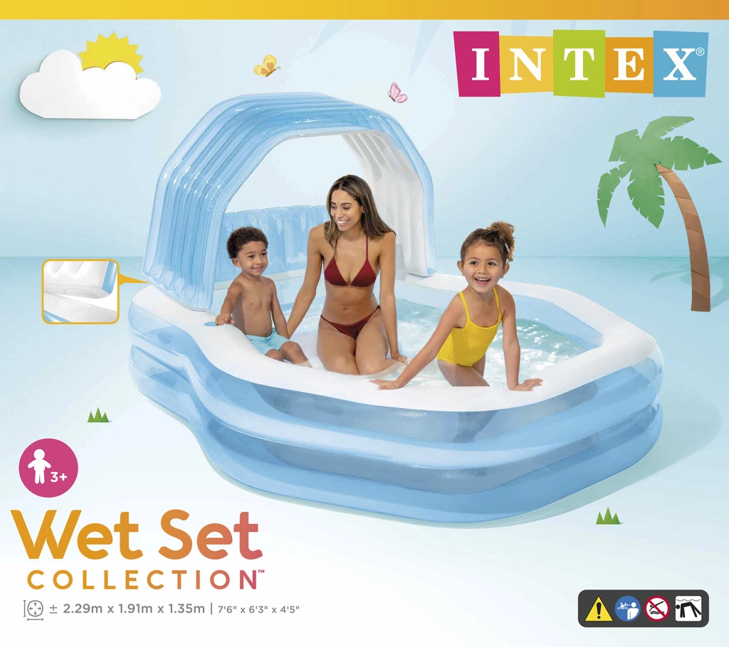 INTEX 57186 Bazén se stříškou