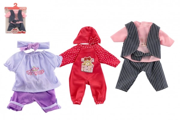 Teddies Oblečky/Šaty pro panenky/miminka 40 cm