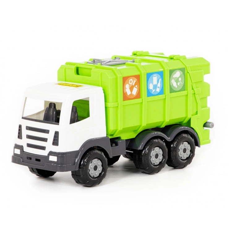 Smetiarské auto Prestíž zelené 42 cm