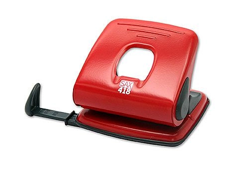 Děrovačka SAX 418, červená SAX