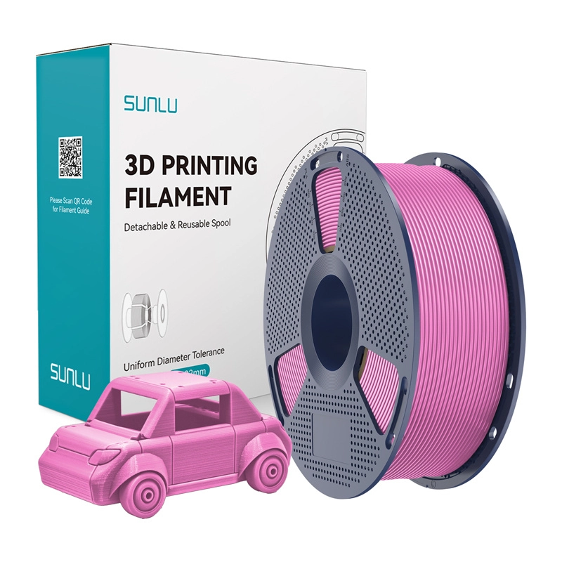 Sunlu PETG filament s povrchovou úpravou růžový